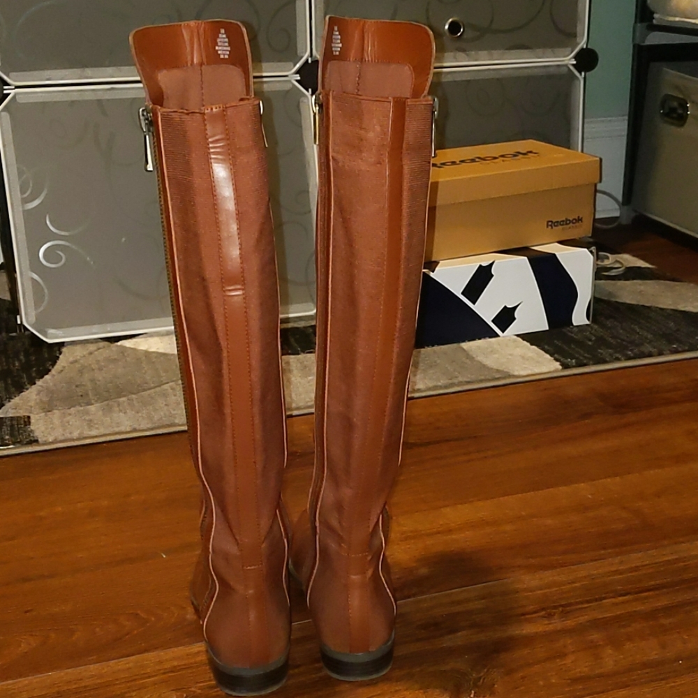 Bandolino Leather Knee High Boots - Picture 2 of 3